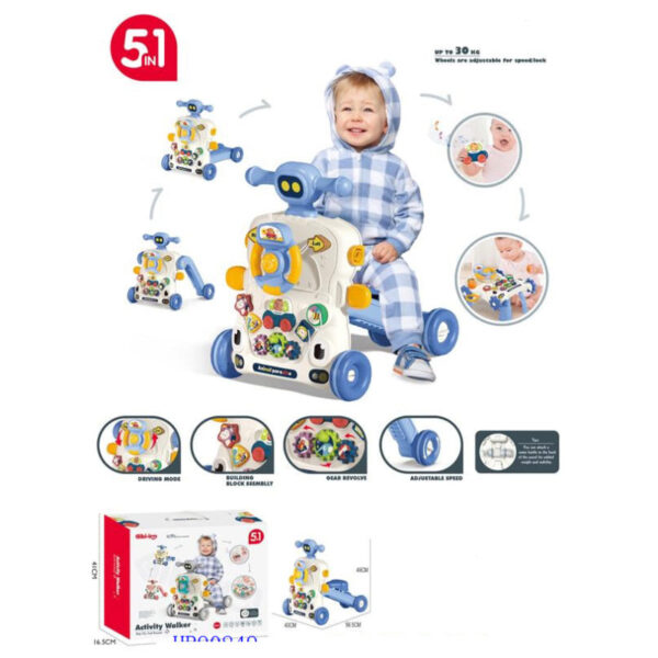 BABY ACTIVITY WALKER 5 IN 1