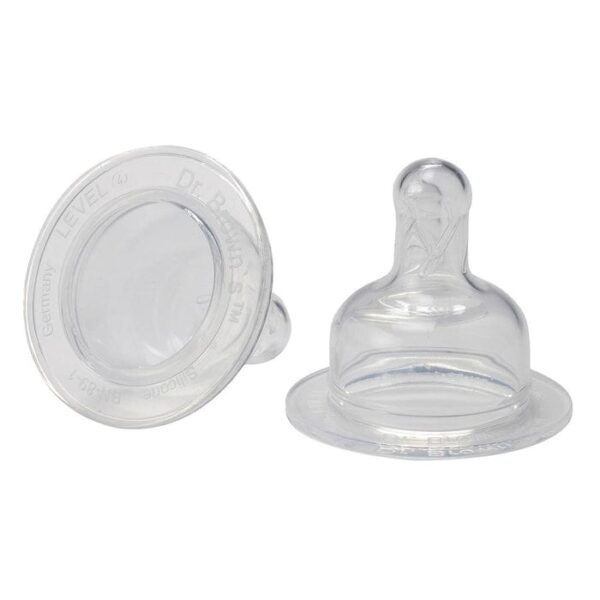 SINGLE WIDE NECK NIPPLE 0-3M