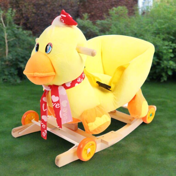 Soft Rock & Ride Toy with Wheels